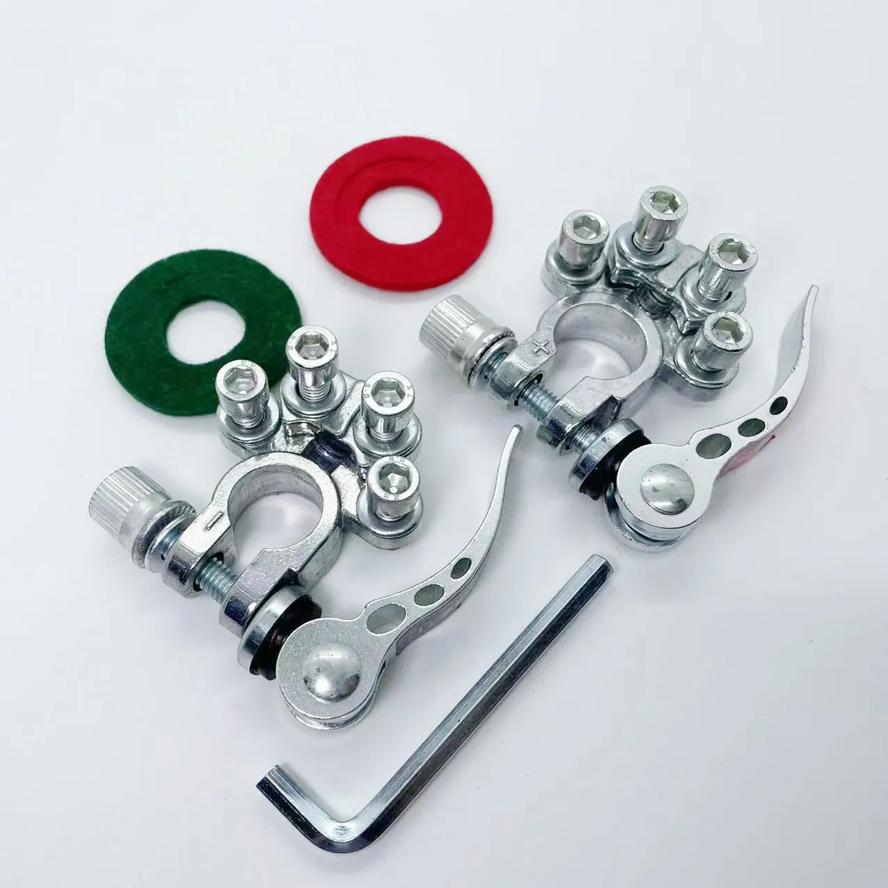 Automotive Snap-on Screw Lock Clamp Connectors For Battery Posts