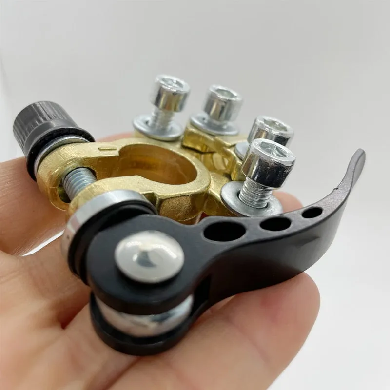 Automotive Snap-on Screw Lock Clamp Connectors For Battery Posts