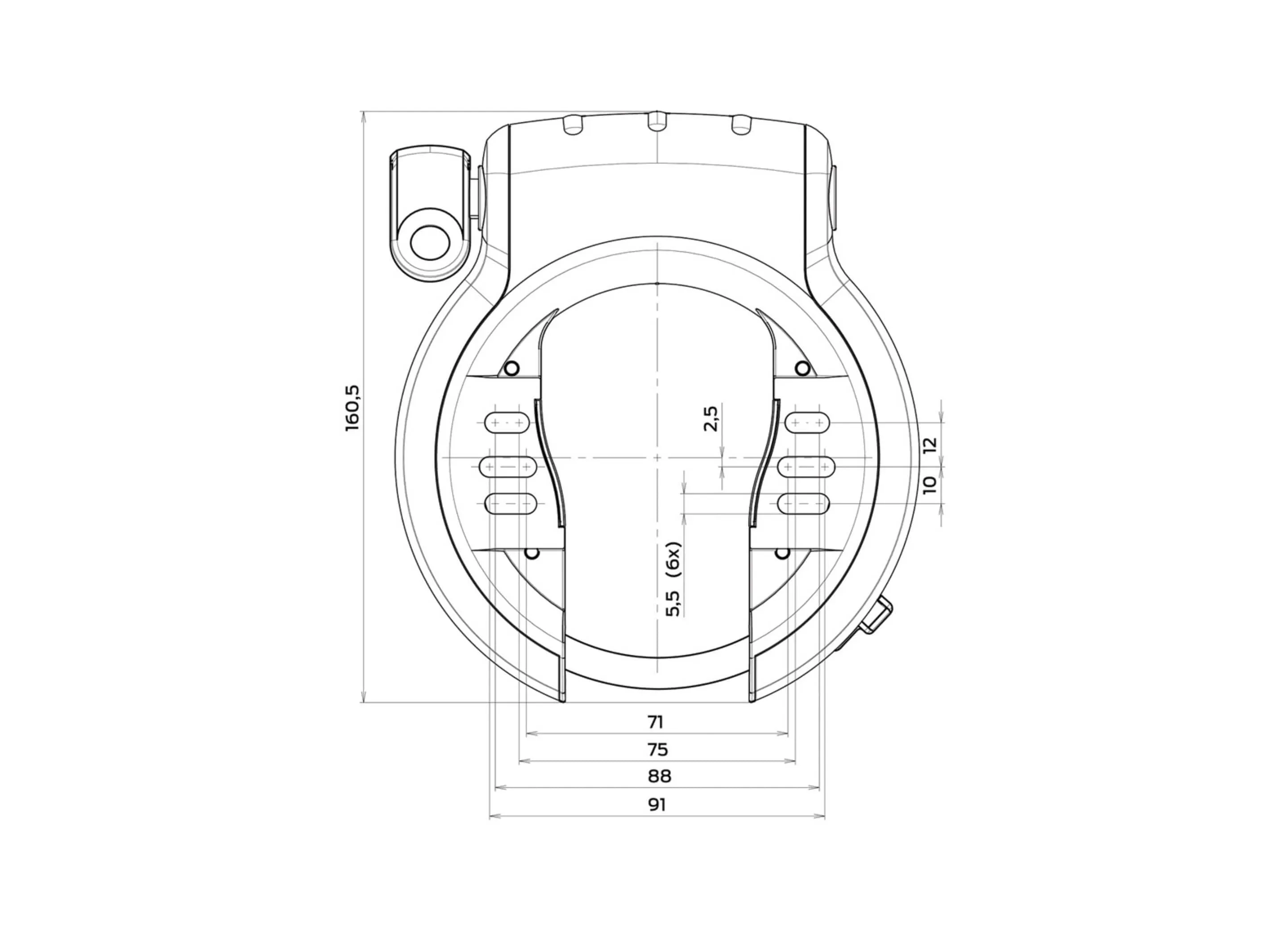 AXA Defender Frame & Bosch Battery Lock Set