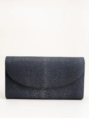 baby grande stingray clutch - navy