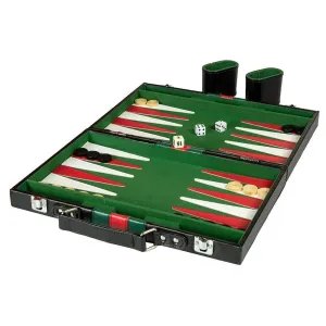 Backgammon - Læder (48x40cm)