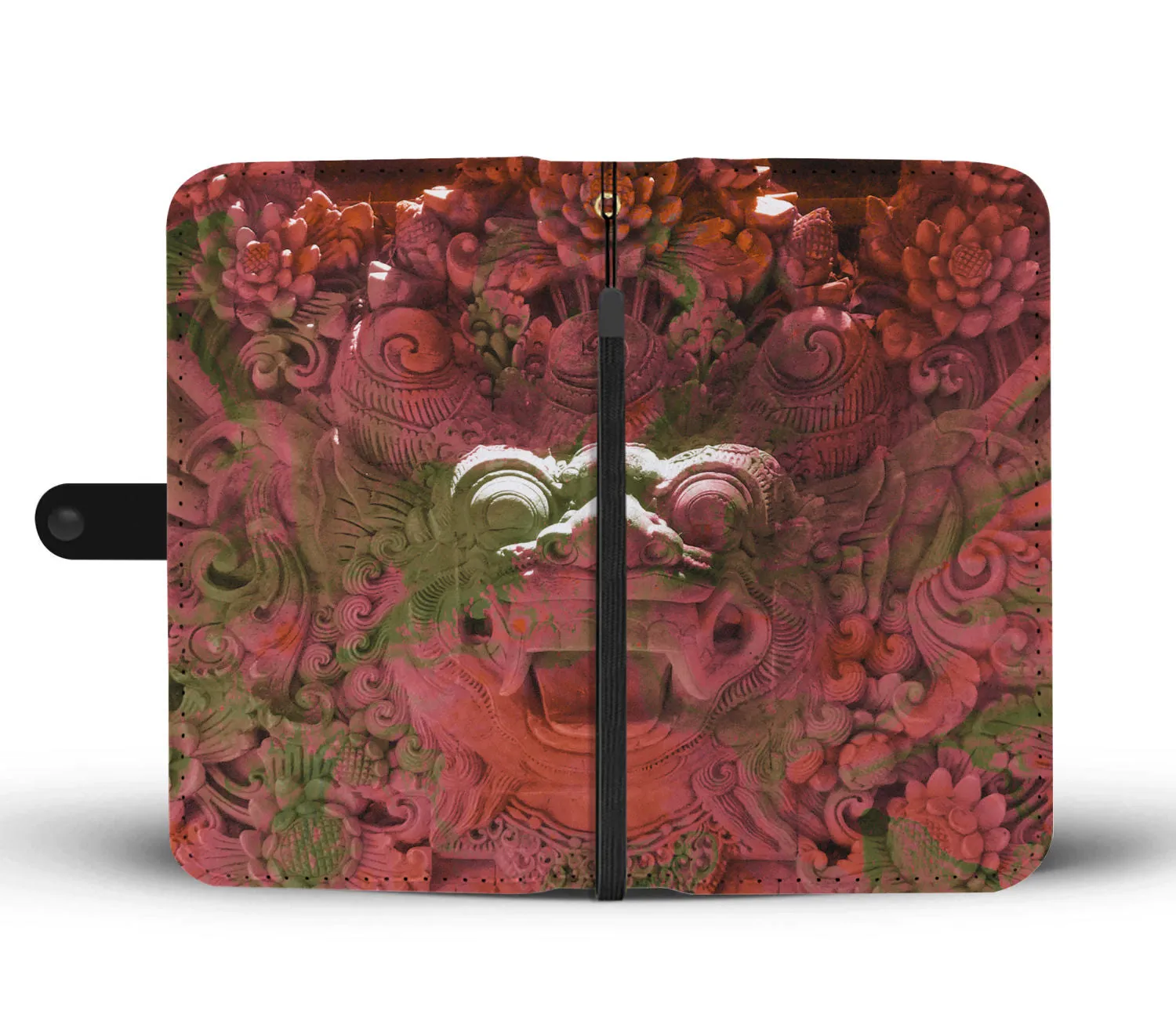 Balinese Pink Stone Wallet Phone Case