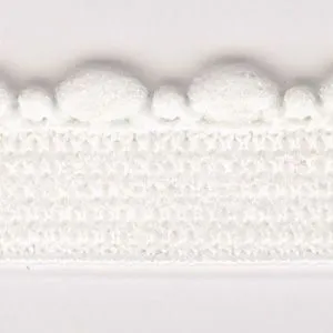 Ball Picot Stretch Tape #9000 Ecru