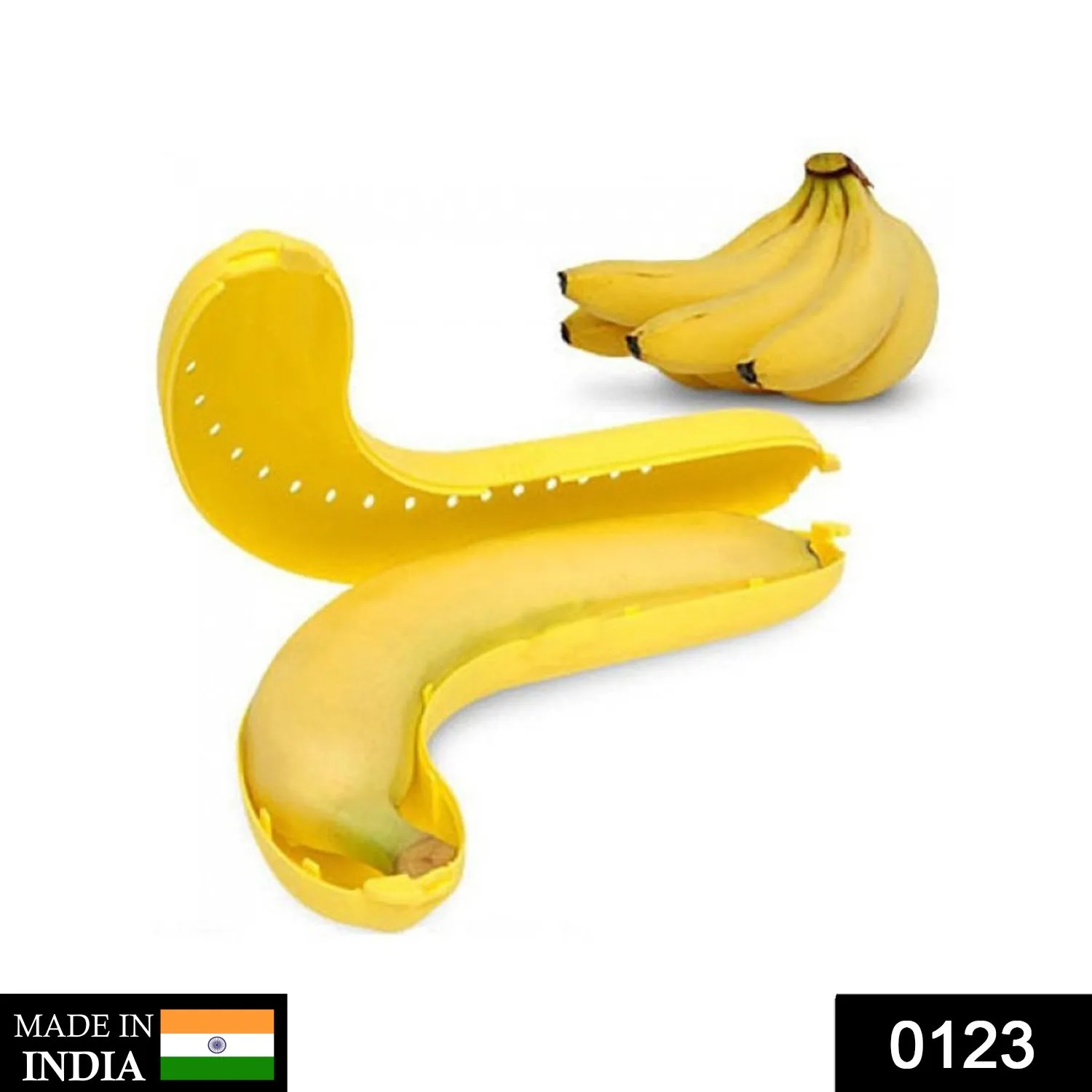 Banana Case Lunch Box Yellow