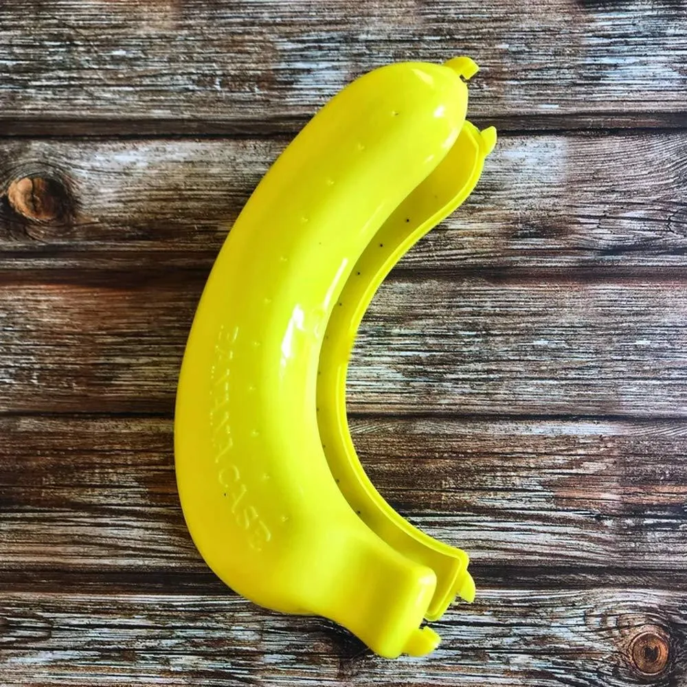 Banana Case Lunch Box Yellow