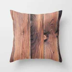 Barn Wood, Pillow Cover