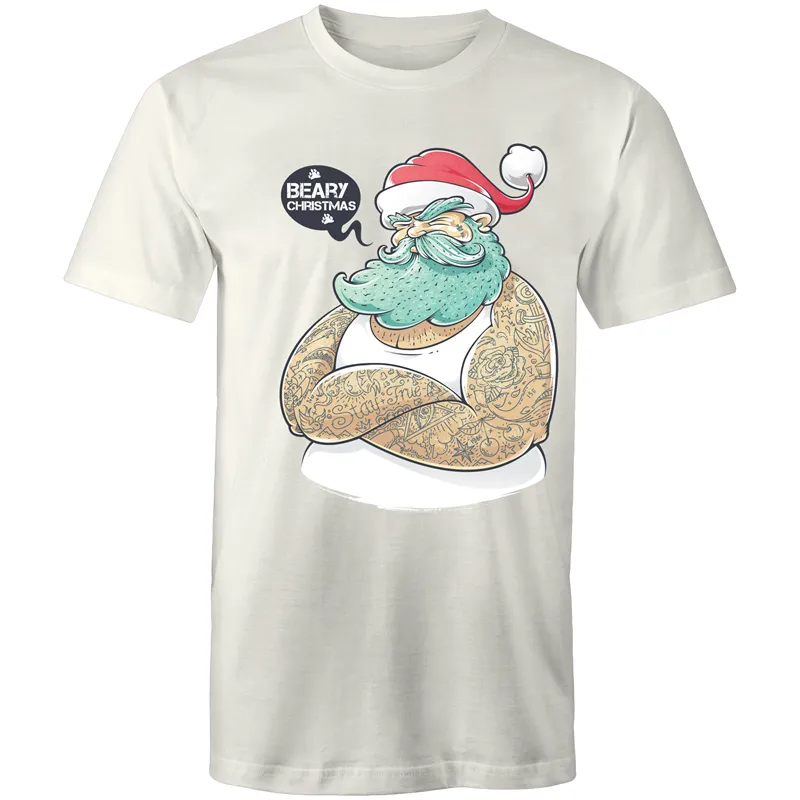 Beary Christmas Bear T-Shirt Unisex (G028)