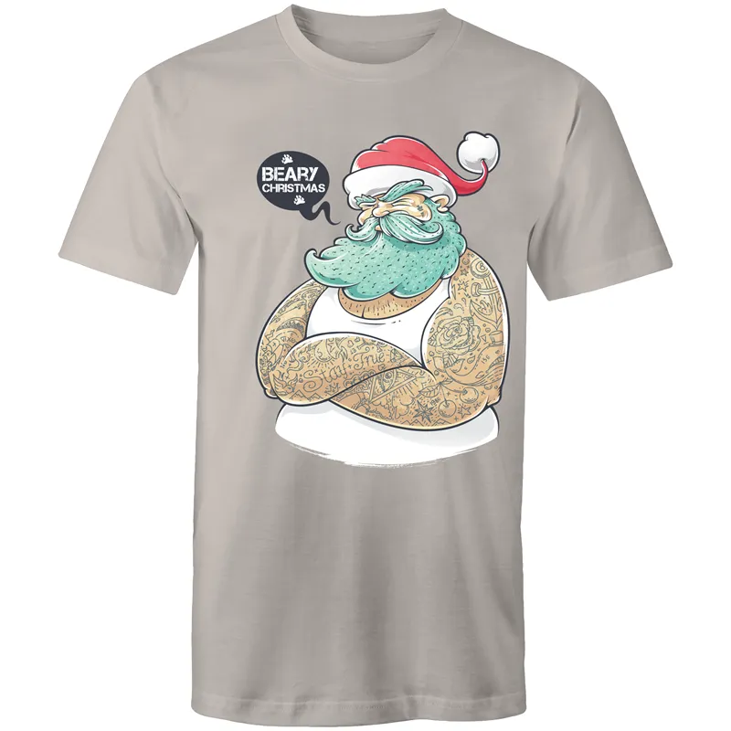 Beary Christmas Bear T-Shirt Unisex (G028)