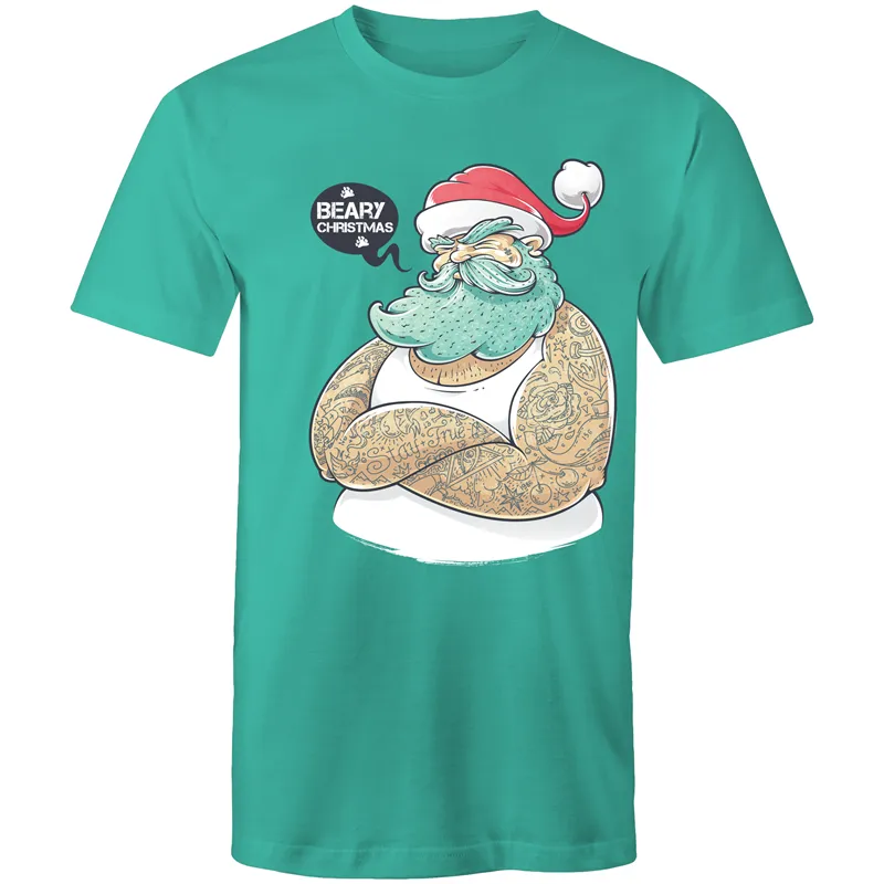 Beary Christmas Bear T-Shirt Unisex (G028)