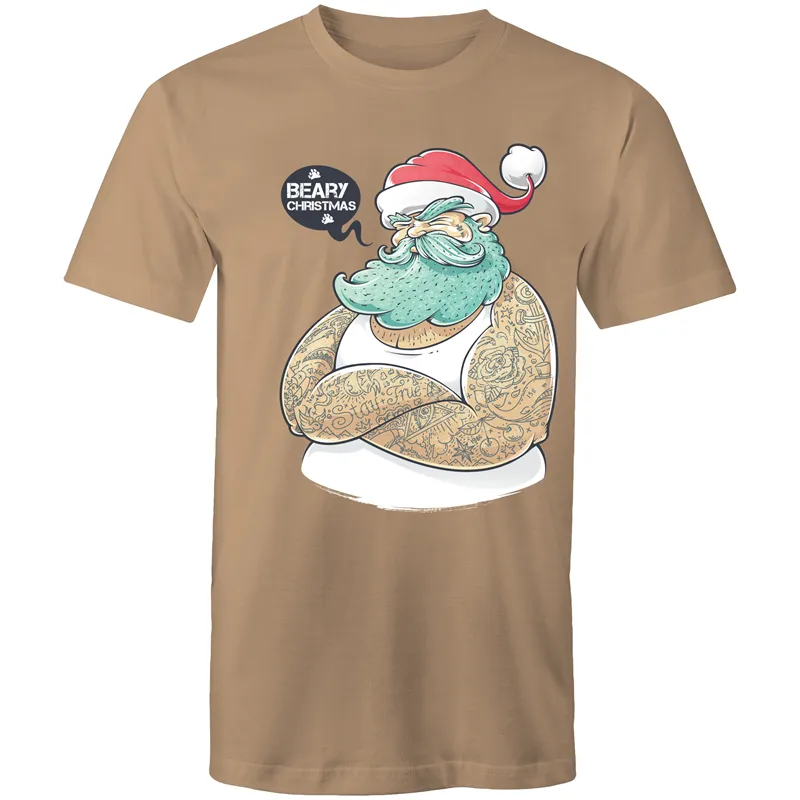 Beary Christmas Bear T-Shirt Unisex (G028)