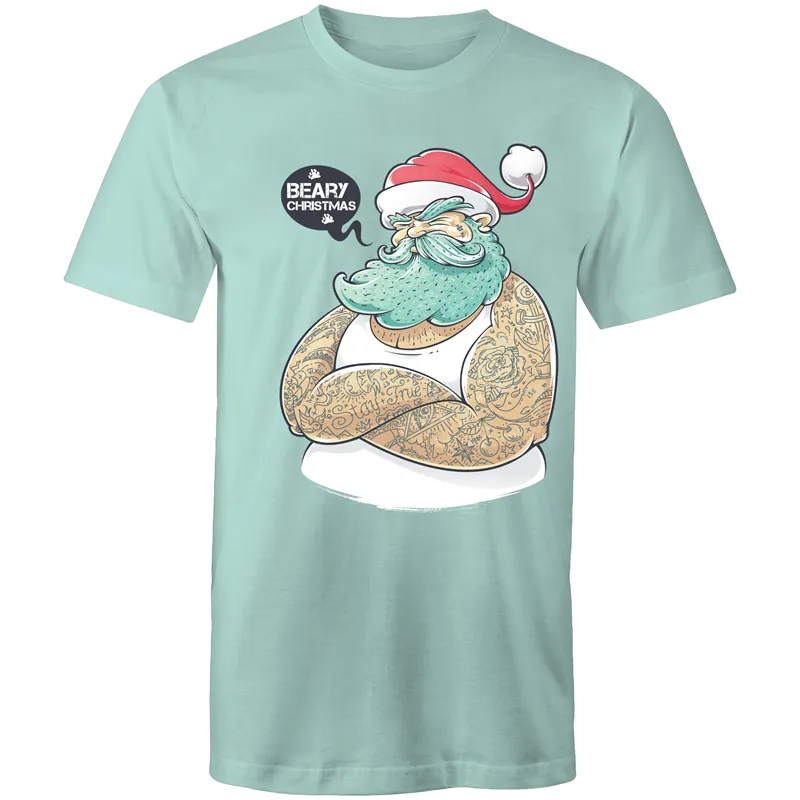 Beary Christmas Bear T-Shirt Unisex (G028)