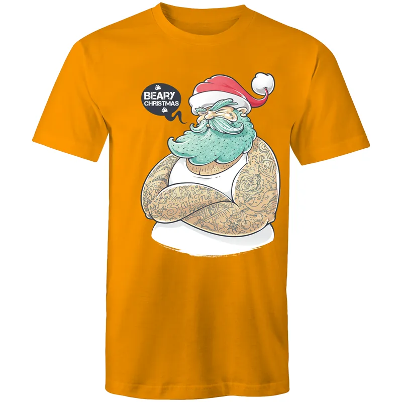 Beary Christmas Bear T-Shirt Unisex (G028)