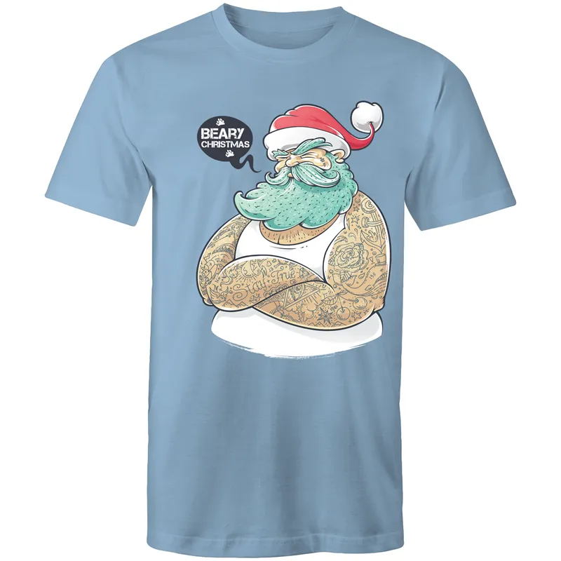 Beary Christmas Bear T-Shirt Unisex (G028)