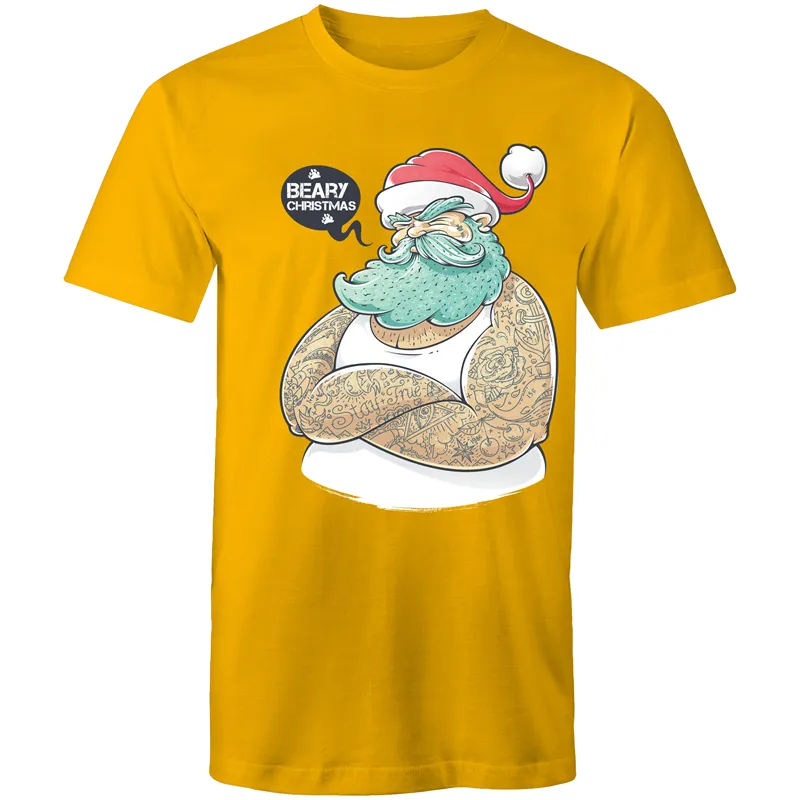 Beary Christmas Bear T-Shirt Unisex (G028)