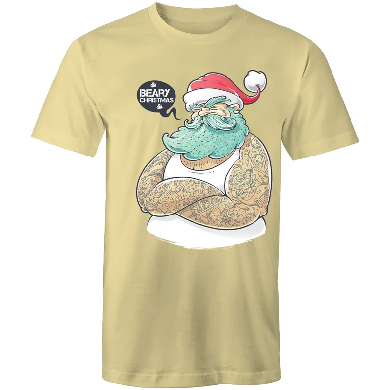 Beary Christmas Bear T-Shirt Unisex (G028)