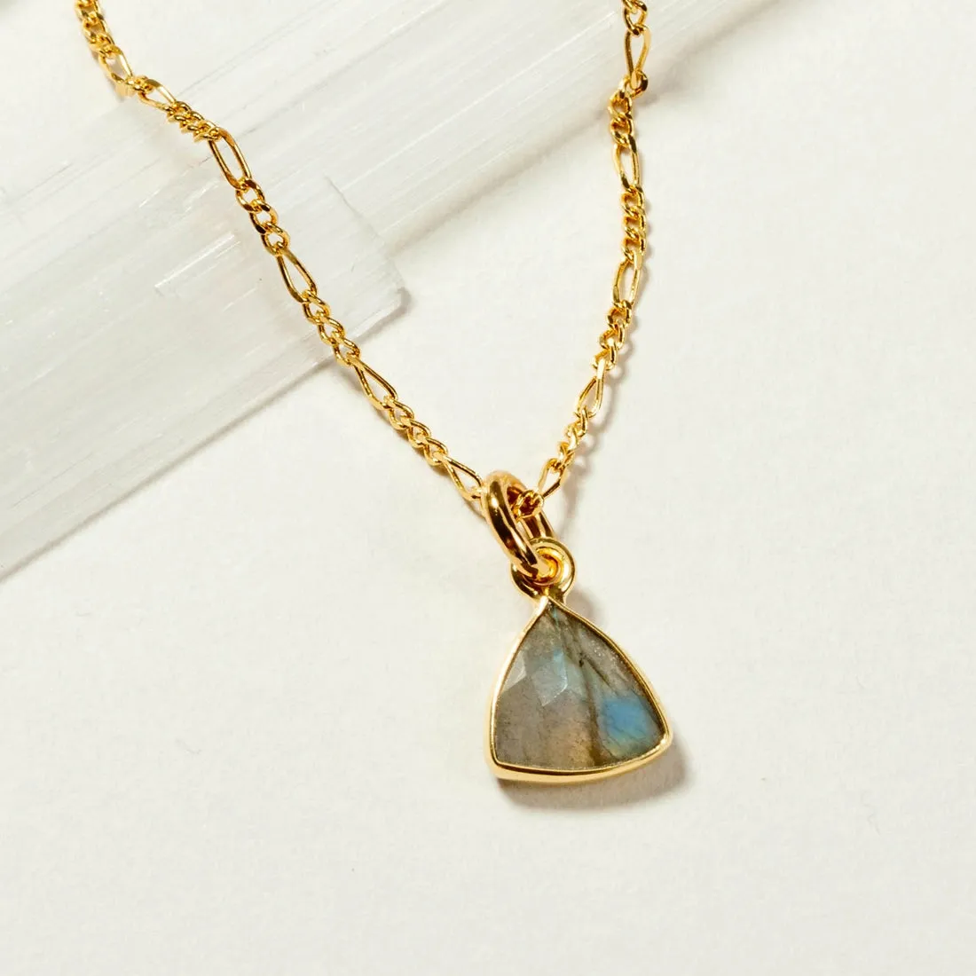 BERMUDA TRIANGLE DAINTY COLLAR NECKLACE