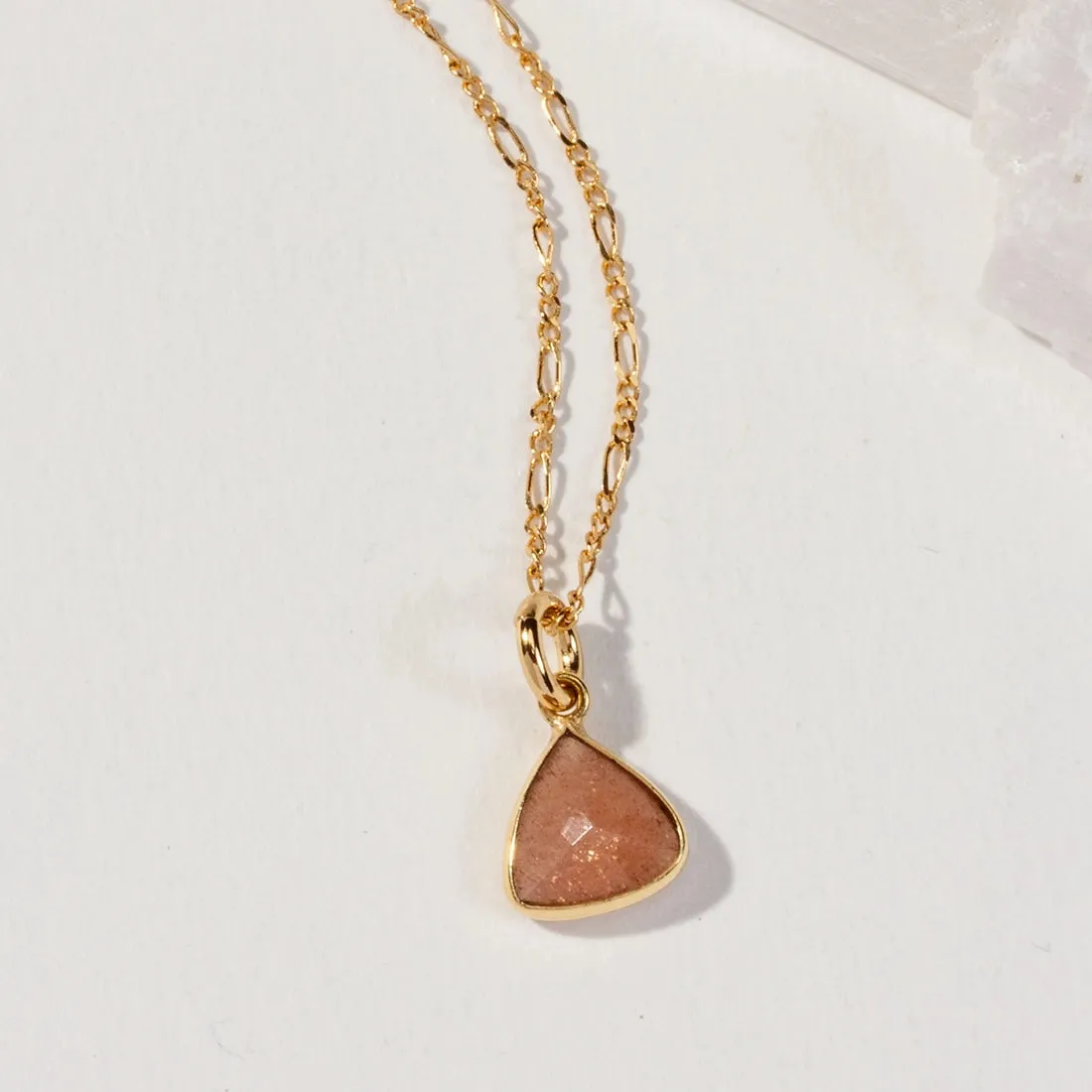 BERMUDA TRIANGLE DAINTY COLLAR NECKLACE