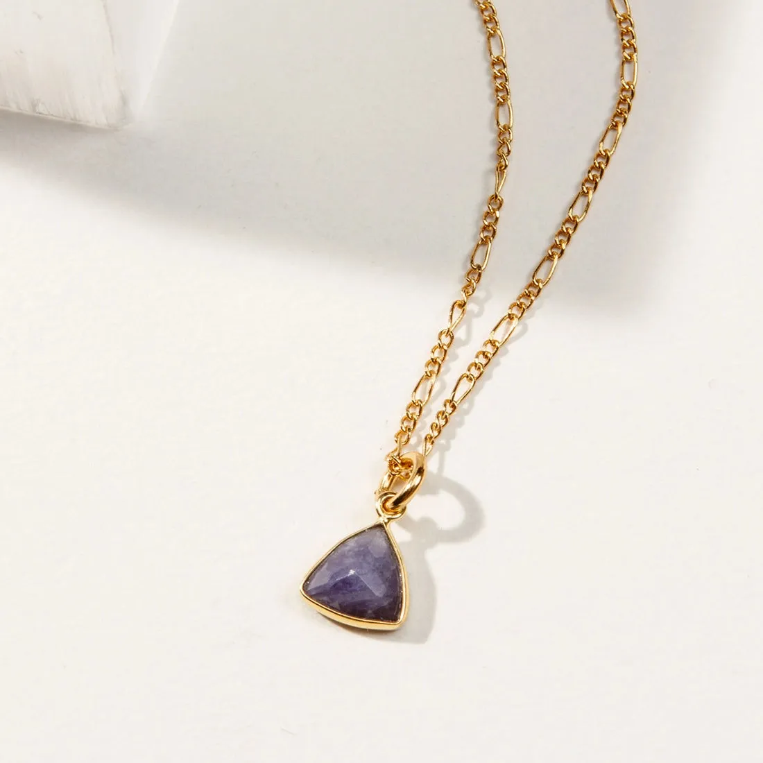 BERMUDA TRIANGLE DAINTY COLLAR NECKLACE