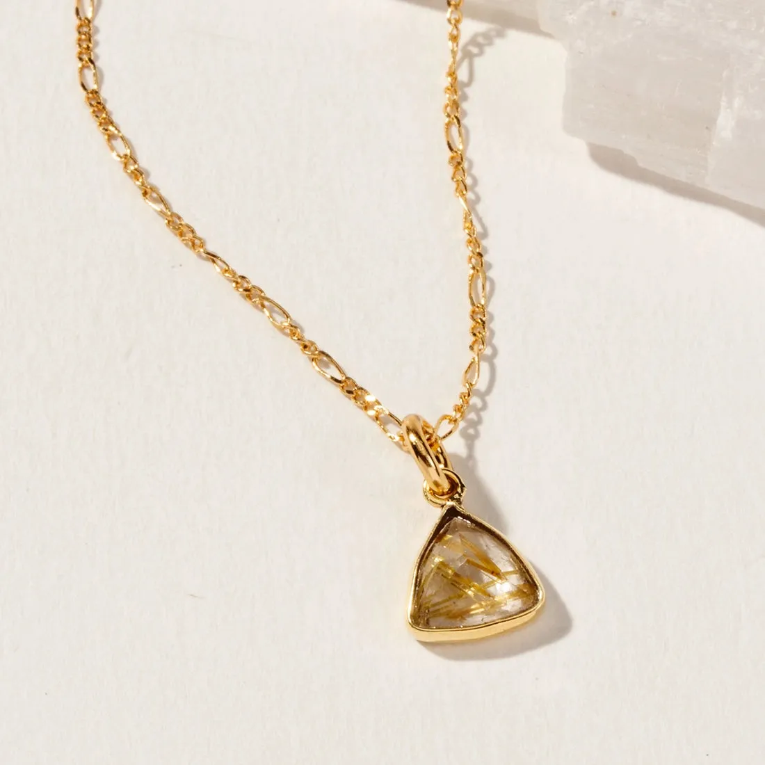 BERMUDA TRIANGLE DAINTY COLLAR NECKLACE
