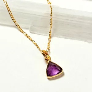 BERMUDA TRIANGLE DAINTY COLLAR NECKLACE