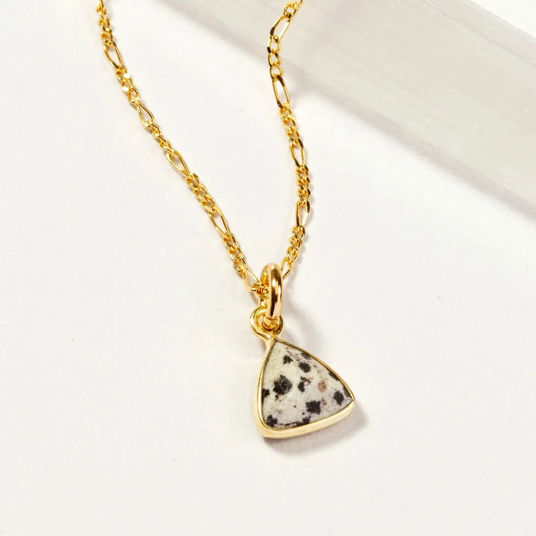 BERMUDA TRIANGLE DAINTY COLLAR NECKLACE