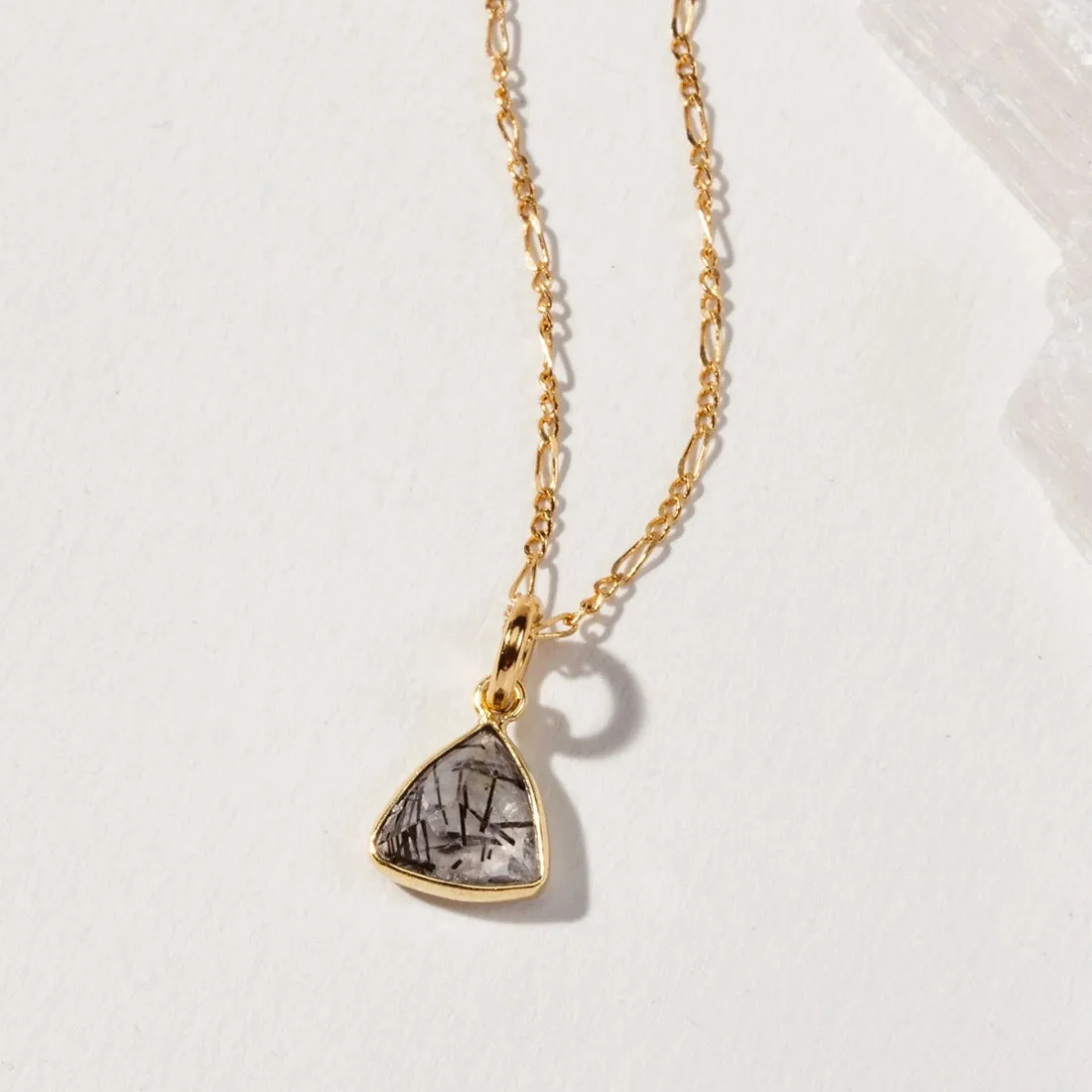 BERMUDA TRIANGLE DAINTY COLLAR NECKLACE