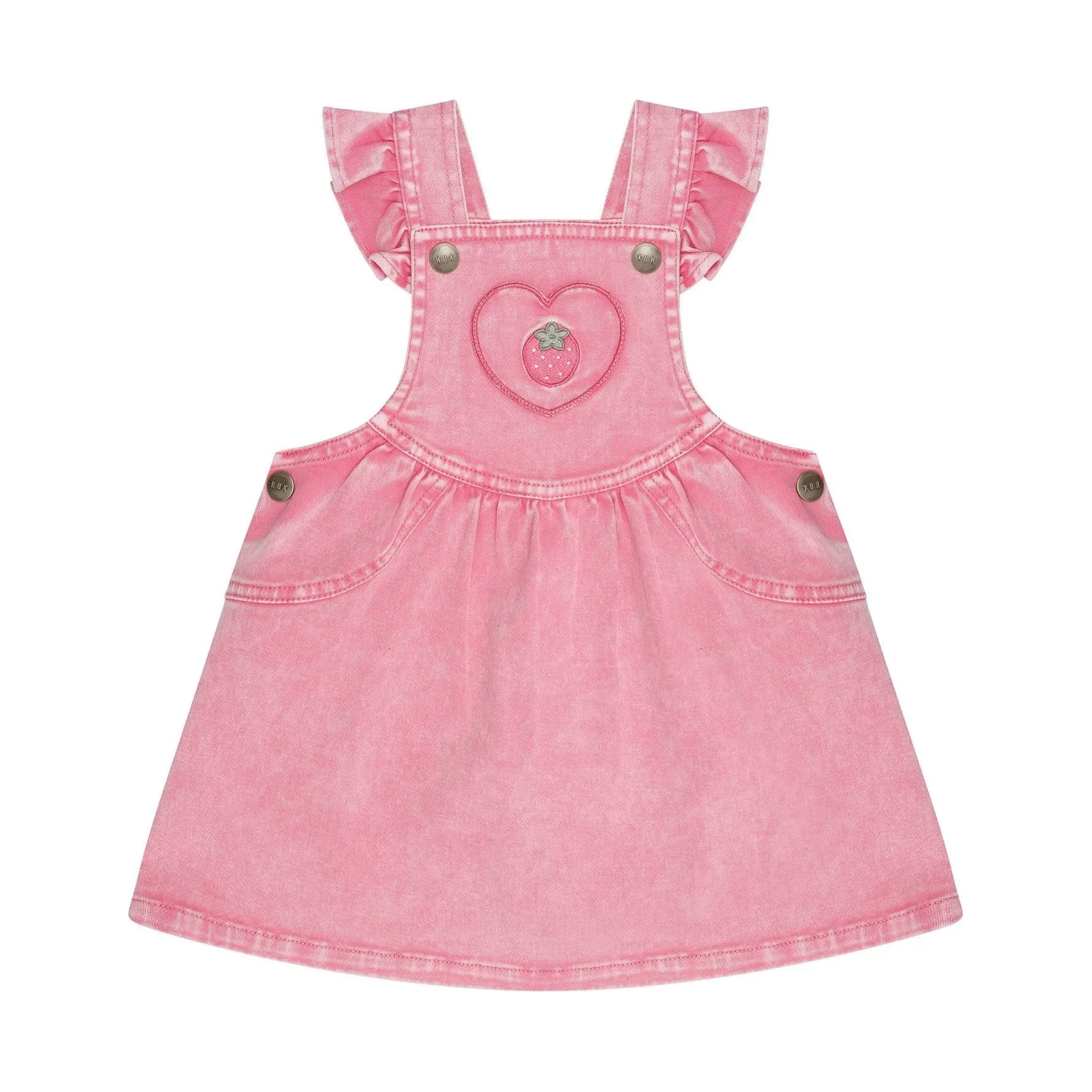Berry Vintage Pinafore Dress