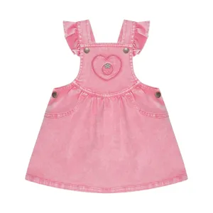 Berry Vintage Pinafore Dress