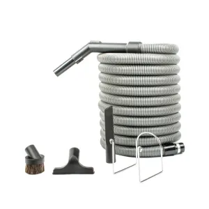 Better Quality Garage Kit 30' Hose, Tools, And Hanger Titanium Grey