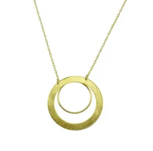 Betty Carre'  Large Circle Necklace