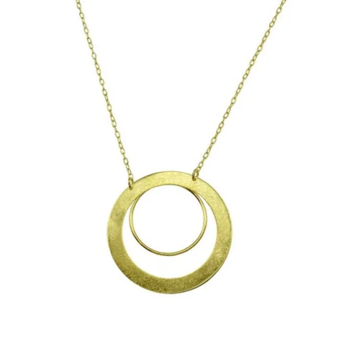 Betty Carre'  Large Circle Necklace