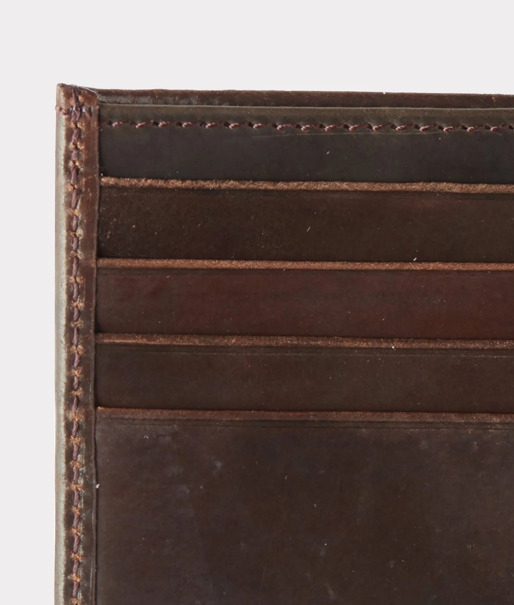 Bifold Wallet - Cordovan :: Chocolate