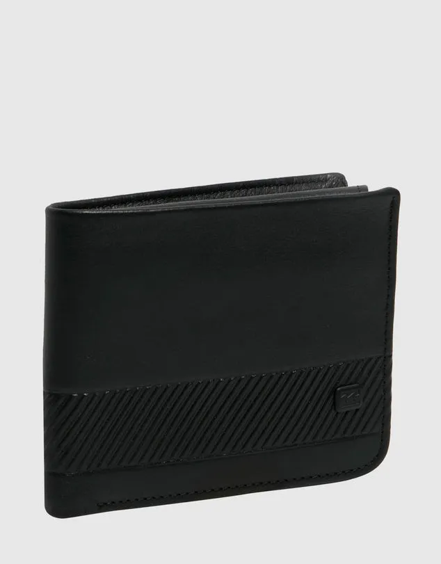 BILLABONG SECRET POCKET LEATHER WALLET