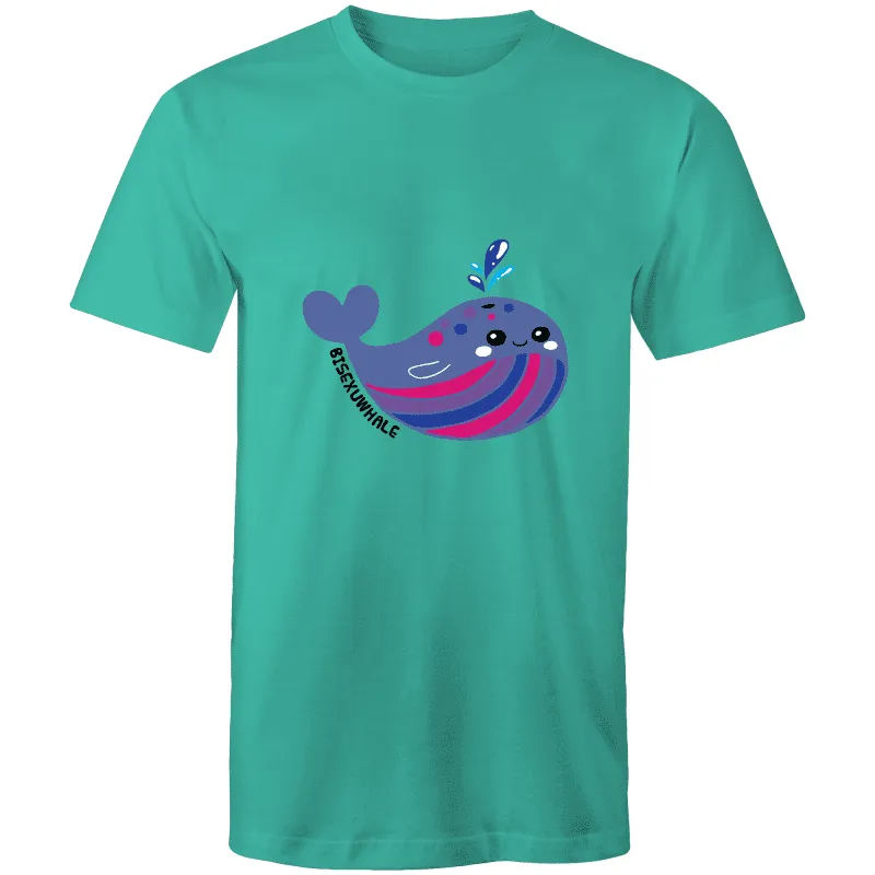 Bisexuwhale Bisexual T-Shirt Unisex (B004)