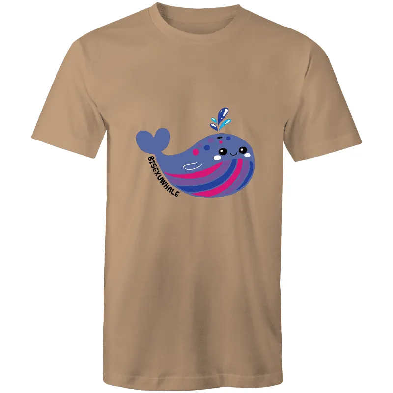 Bisexuwhale Bisexual T-Shirt Unisex (B004)