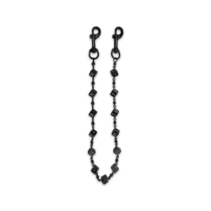 Black Dice Wallet Chain