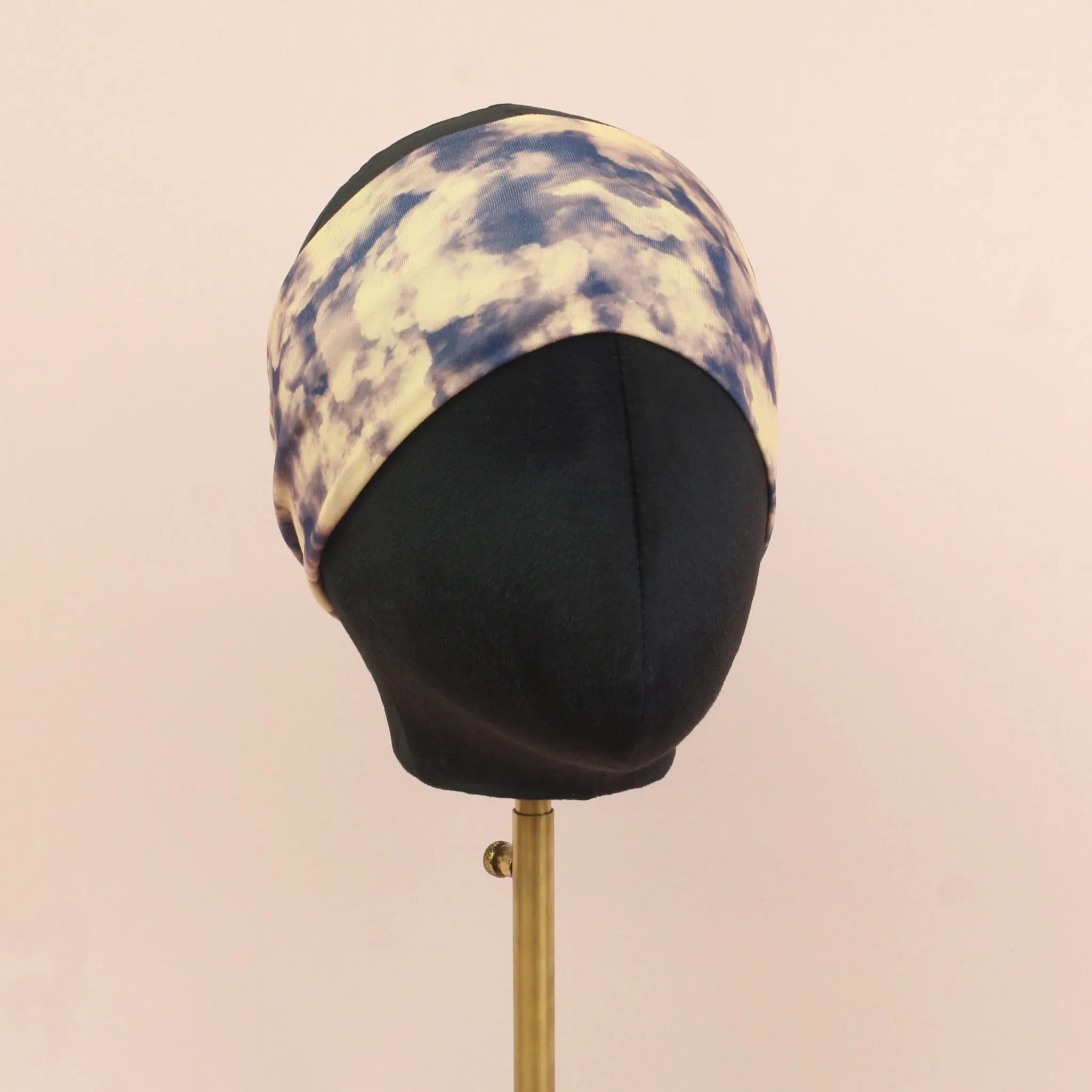 Blue and Gold Stretch Headband