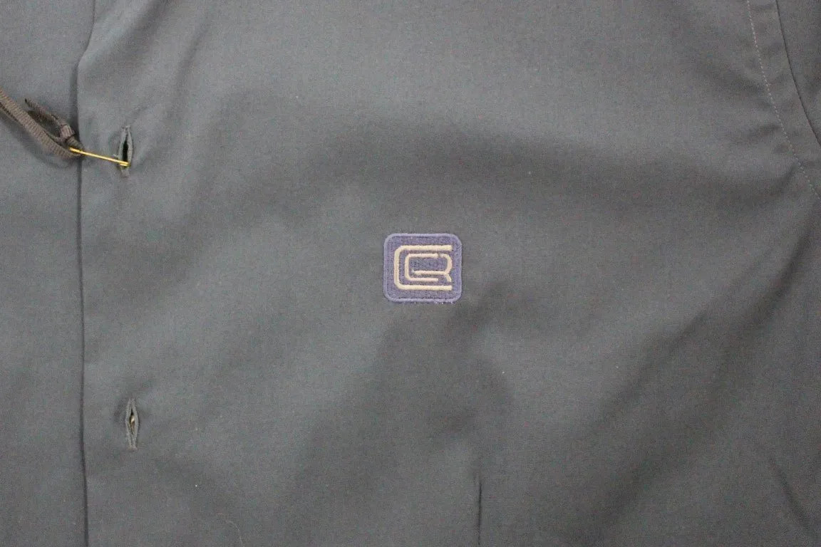 Blue stretch cotton shirt