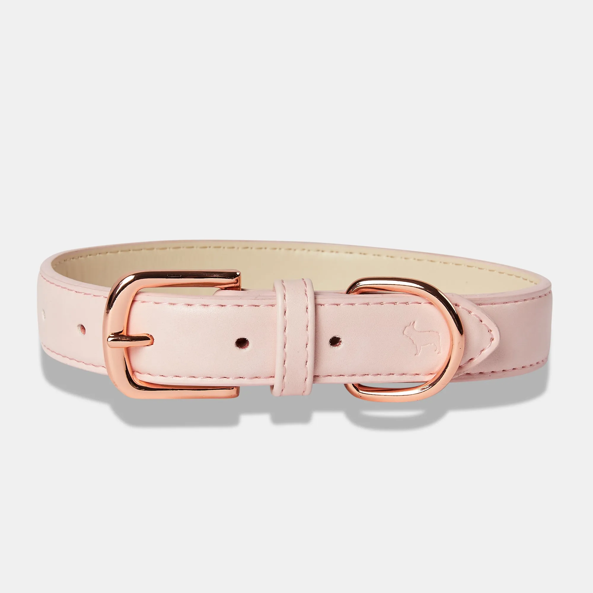 Blush Pink Dog Collar & Lead Set