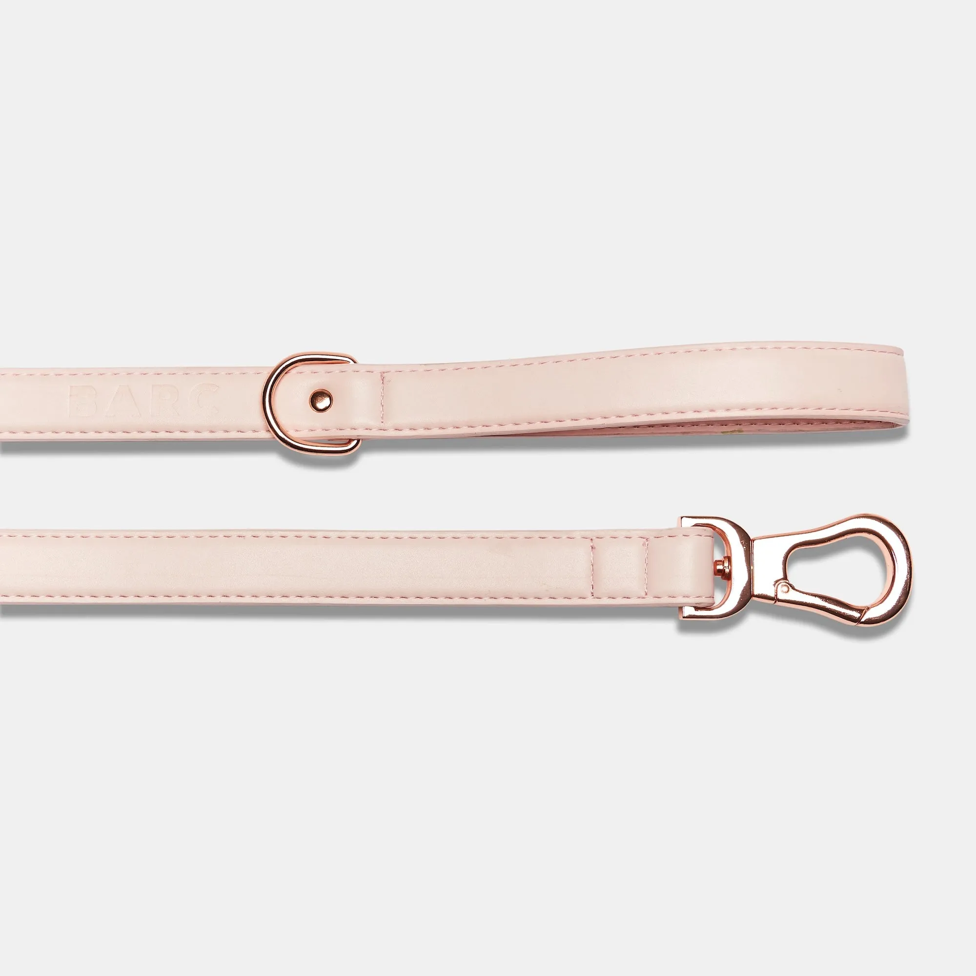 Blush Pink Dog Collar, Harness & Lead Set