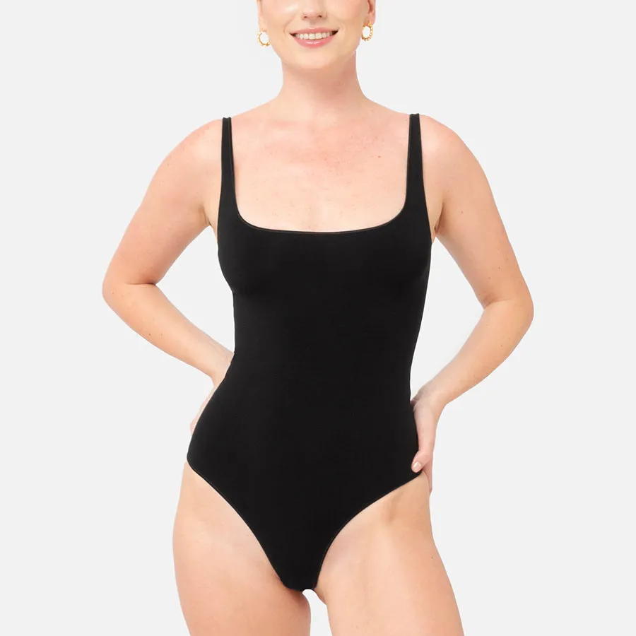 Bodysuit corte Scoop Stretch
