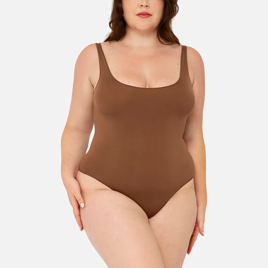 Bodysuit corte Scoop Stretch