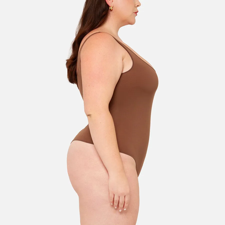 Bodysuit corte Scoop Stretch