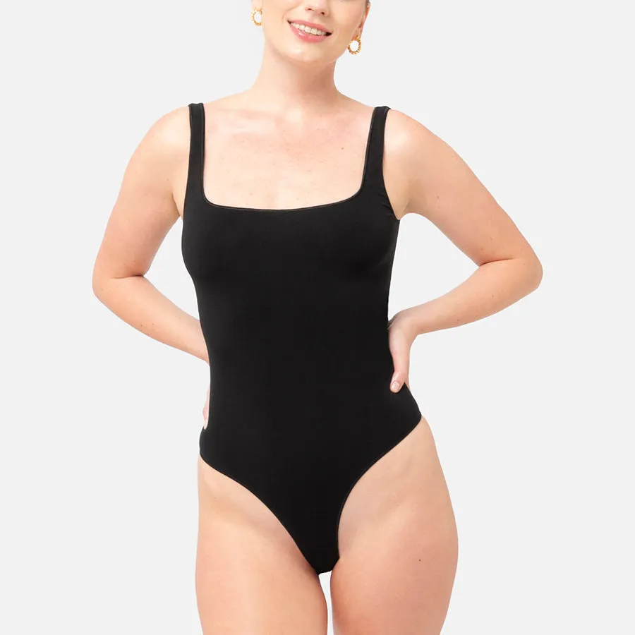 Bodysuit corte Scoop Stretch
