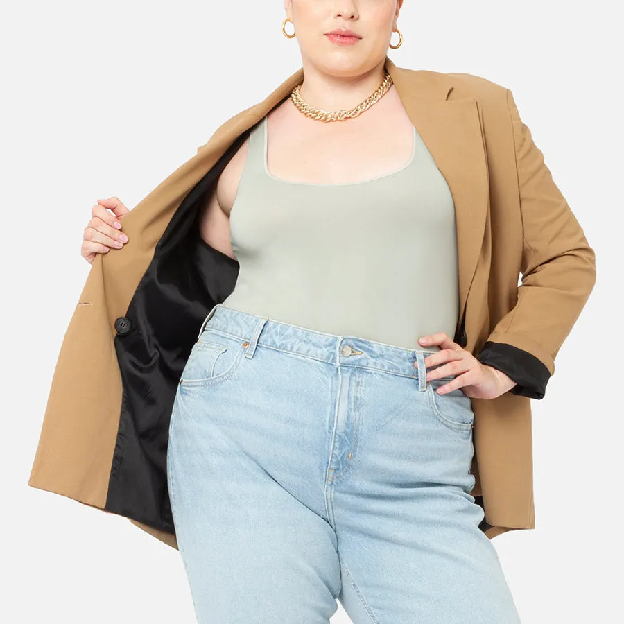 Bodysuit corte Scoop Stretch