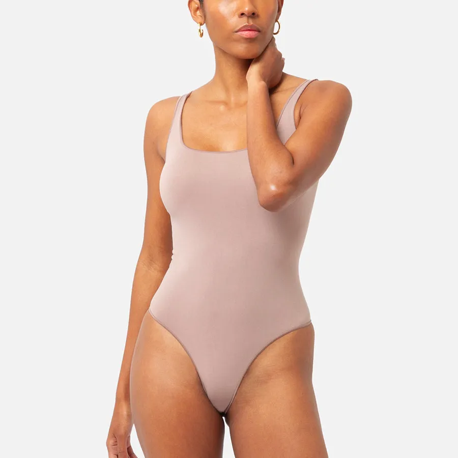 Bodysuit corte Scoop Stretch