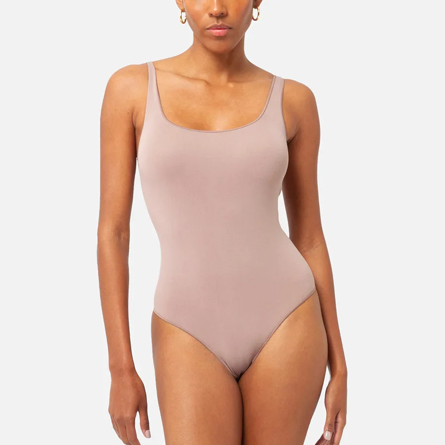 Bodysuit corte Scoop Stretch