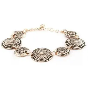 Bracciale con Medagliette in Argento 925