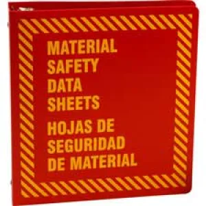Brady 1.5 Inch Bilingual Binder Red/ Buy online