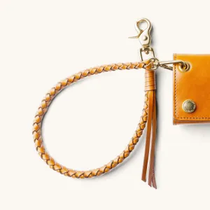 Braided Tether - Saddle Tan